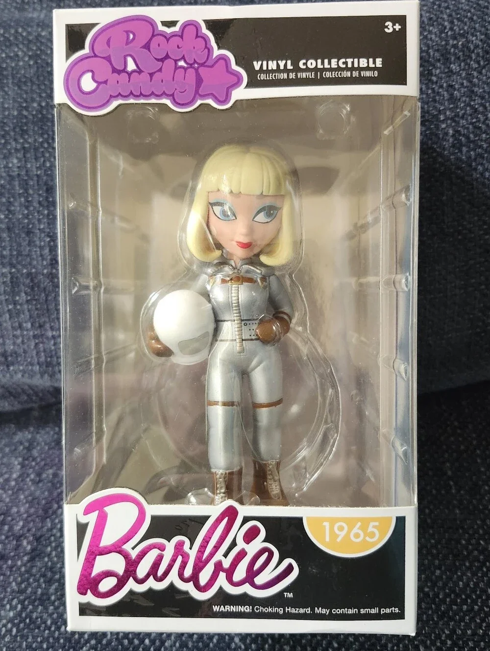 Funko Rock Candy Barbie 1965 Astronaut Vinyl Figure